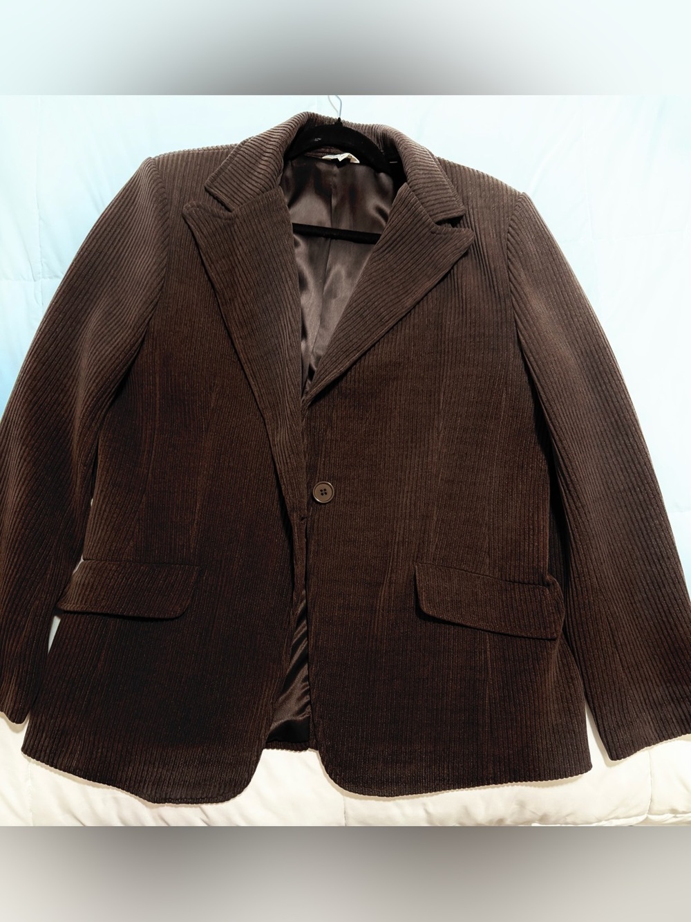 Max Studio Brown Corduroy Women's Blazer